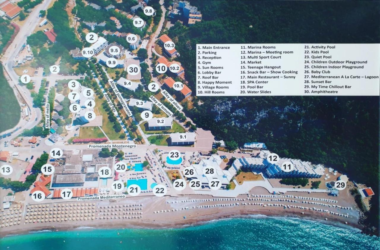 Pearl Beach Hotel & Resort Čanj Esterno foto